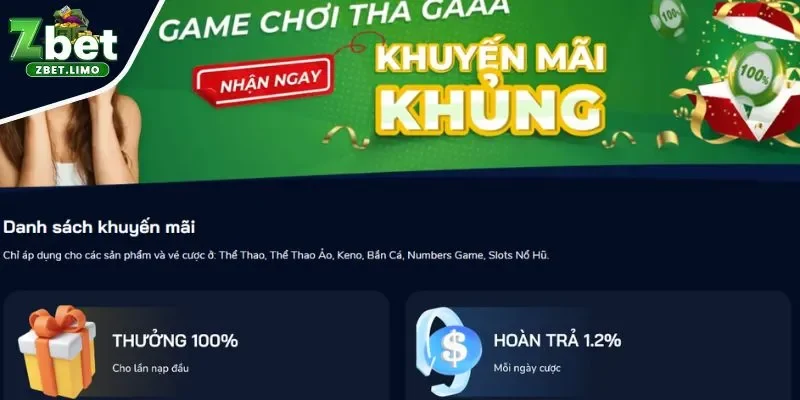 Chú ý cần phải biết khi nhận thưởng khuyến mãi tại Zbet