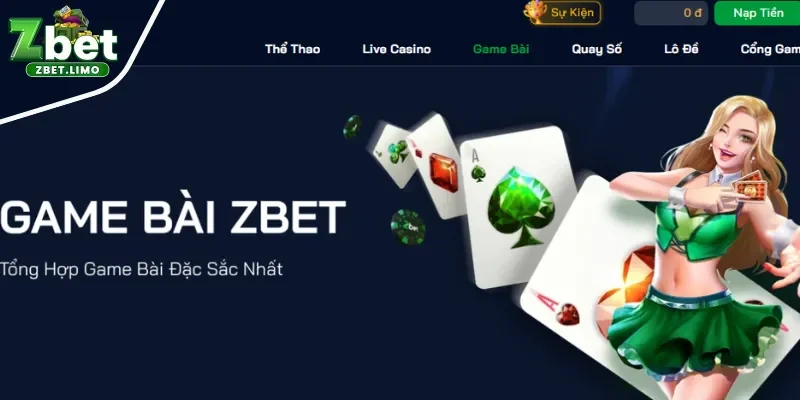 Khái quát về Zbet game bài